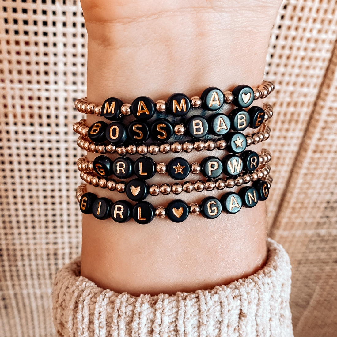 GIRL GANG Bead Bracelet - Hope + Freya