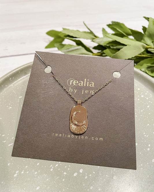 Realia by Jen Moon Pendant Necklace - Hope + Freya