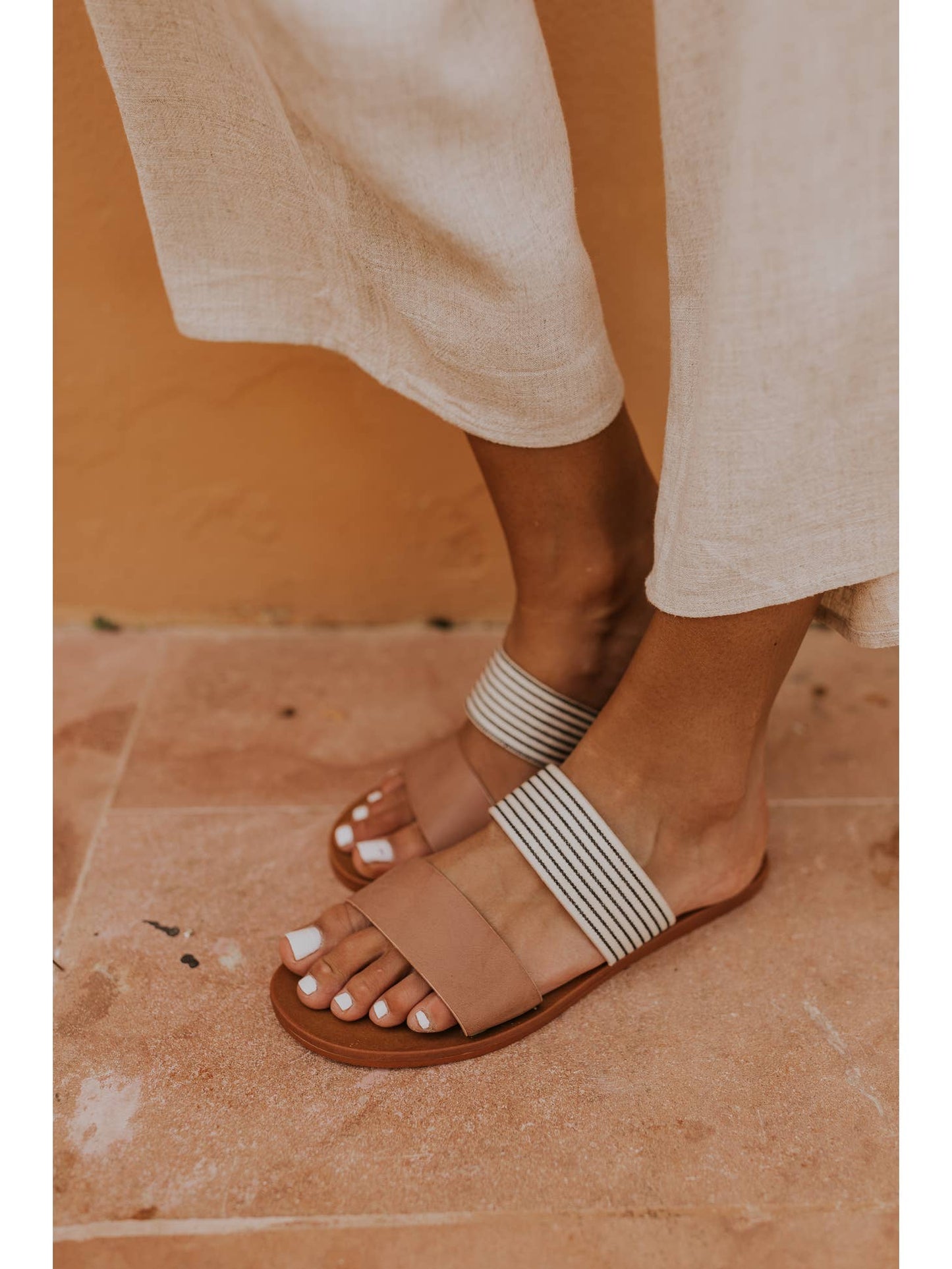 Santorini Flat Sandals - FINAL SALE